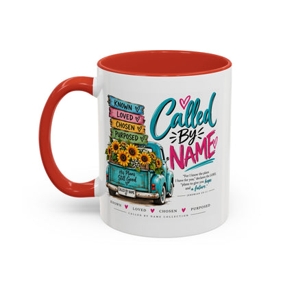 Called By Name Coffee Mug — Inspirational Christian Accent Mug (11/15oz)