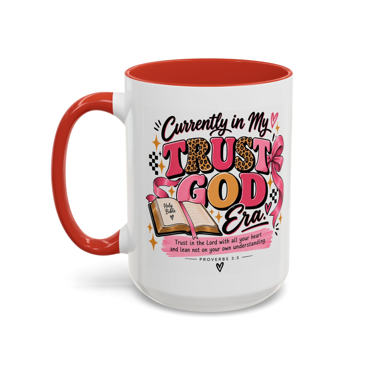 Currently in My Trust God Era Coffee Mug