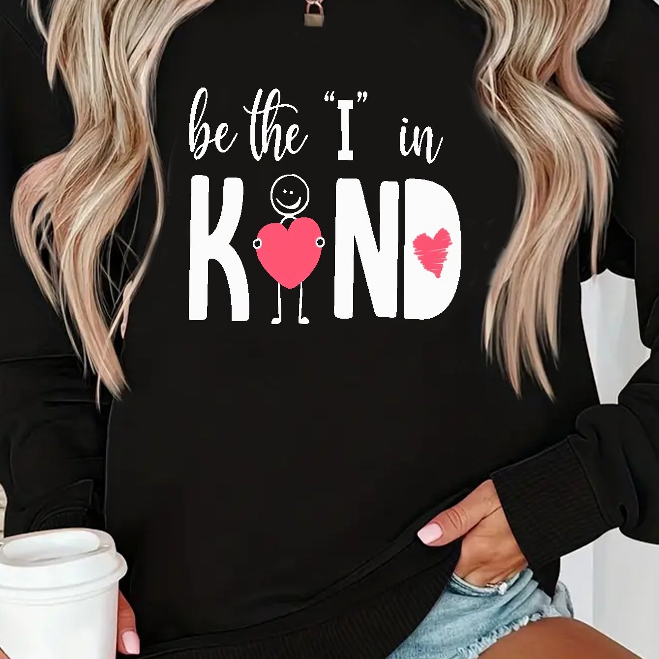 Be The I In Kind Women's Christian Pullover Sweatshirt claimedbygoddesigns