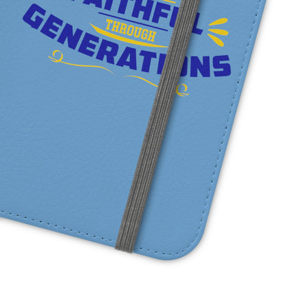 Faithful To A God Who Is Faithful Through Generations Phone Flip Case