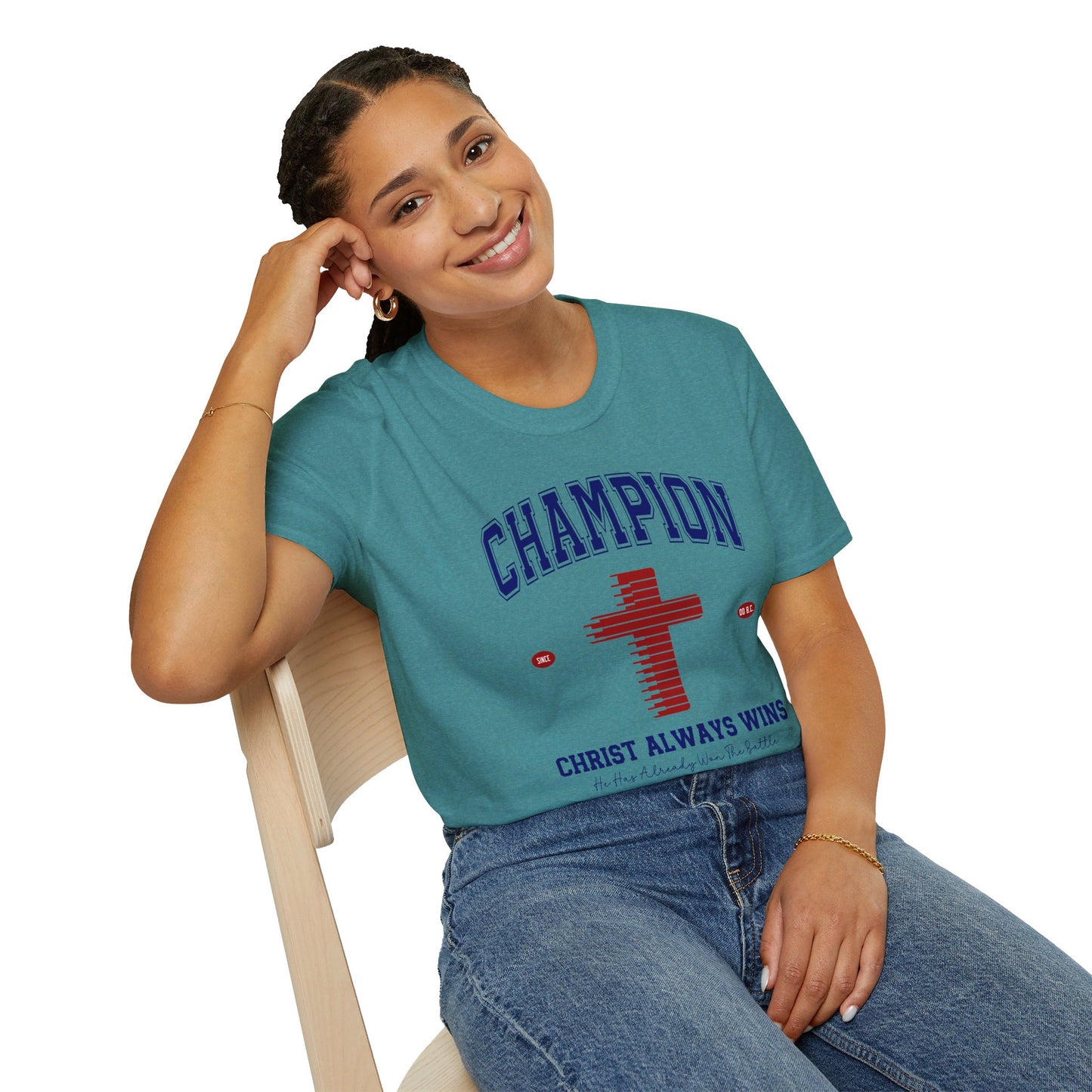 Champion Christ Always Wins Unisex Christian T-shirt