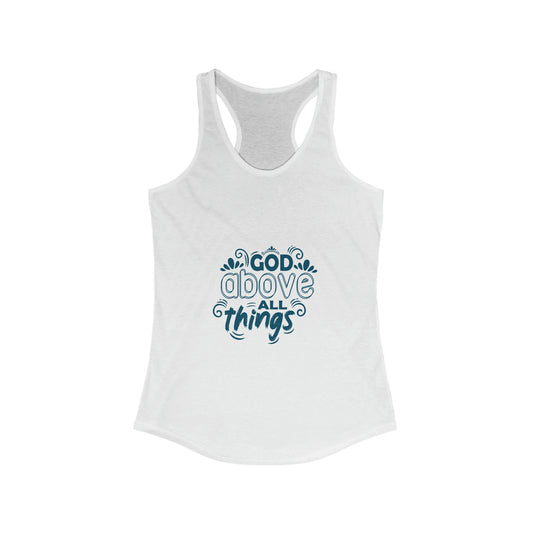 God Above All Things Slim Fit Tank-top