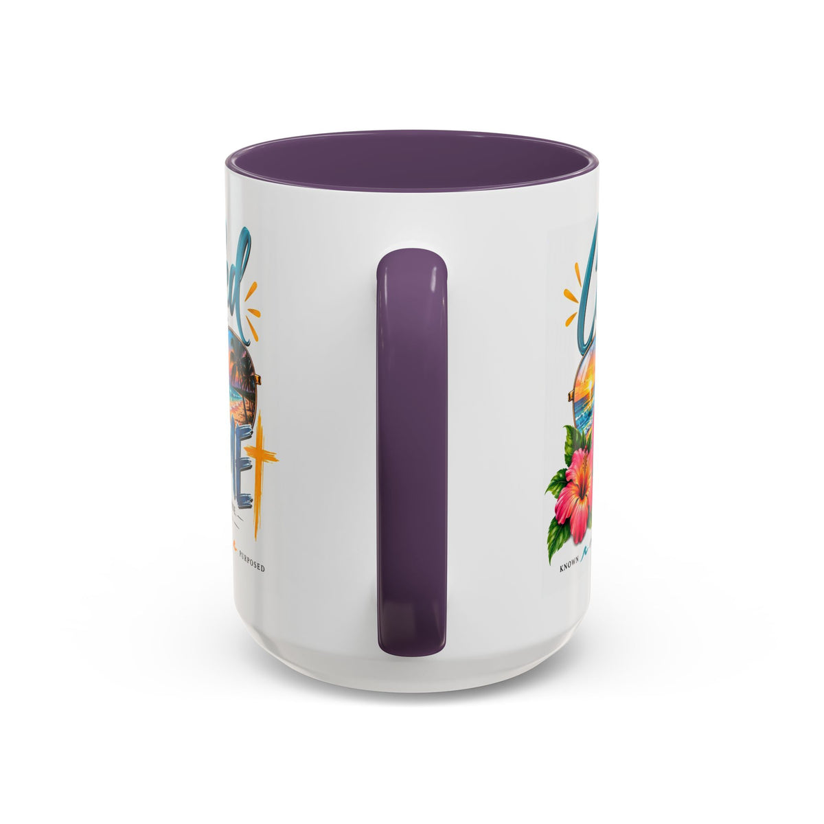Called By Name Coffee Mug — Christian Inspirational Beach Design (11/15 oz)