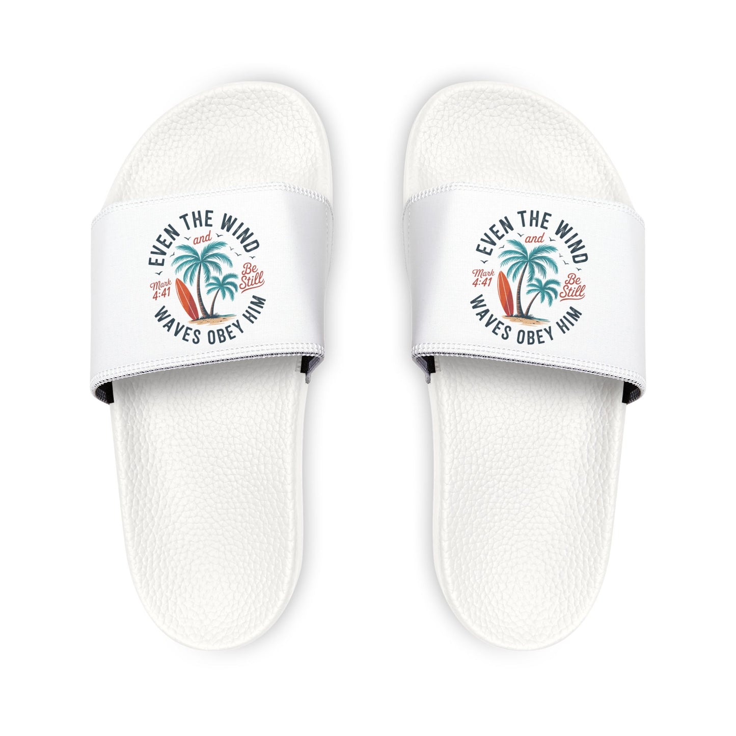 Youth Summer Sandals - Stylish Beach Footwear, Summer Fun, Vacation Essentials, Comfortable Casual Shoes, Gift for Kids - ClaimedbyGodDesigns