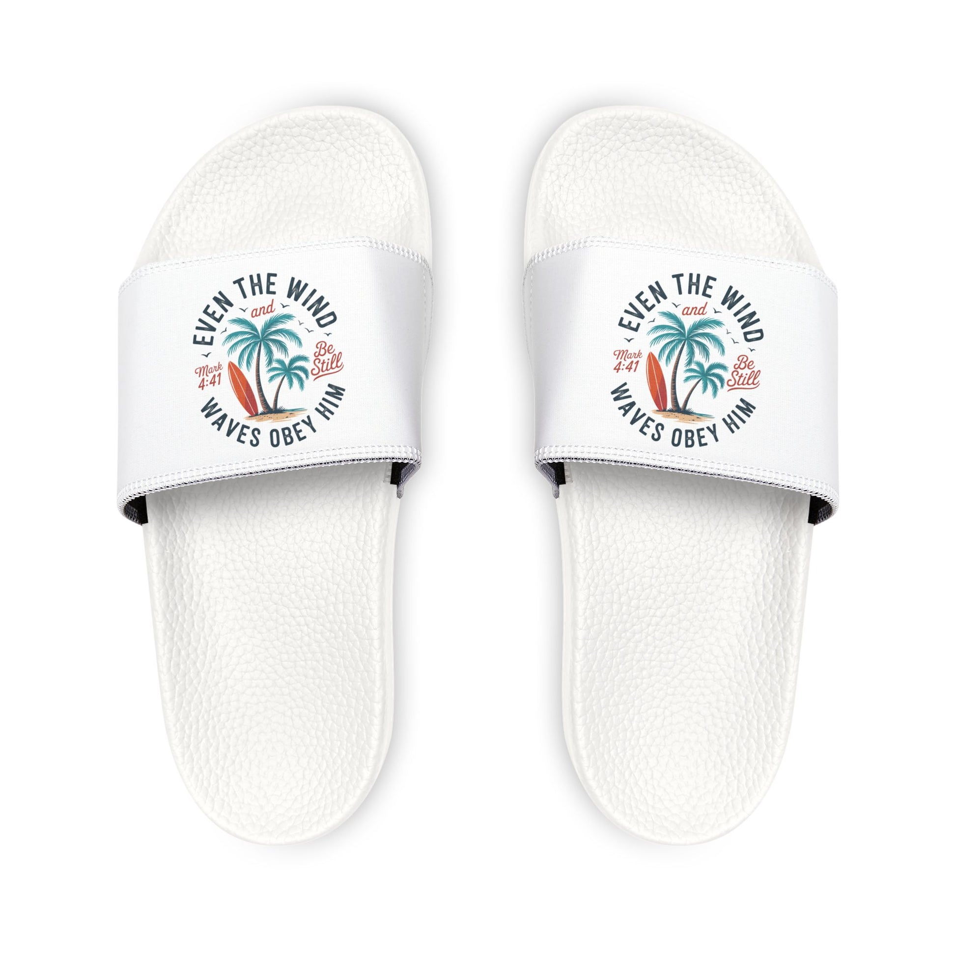 Youth Summer Sandals - Stylish Beach Footwear, Summer Fun, Vacation Essentials, Comfortable Casual Shoes, Gift for Kids - ClaimedbyGodDesigns