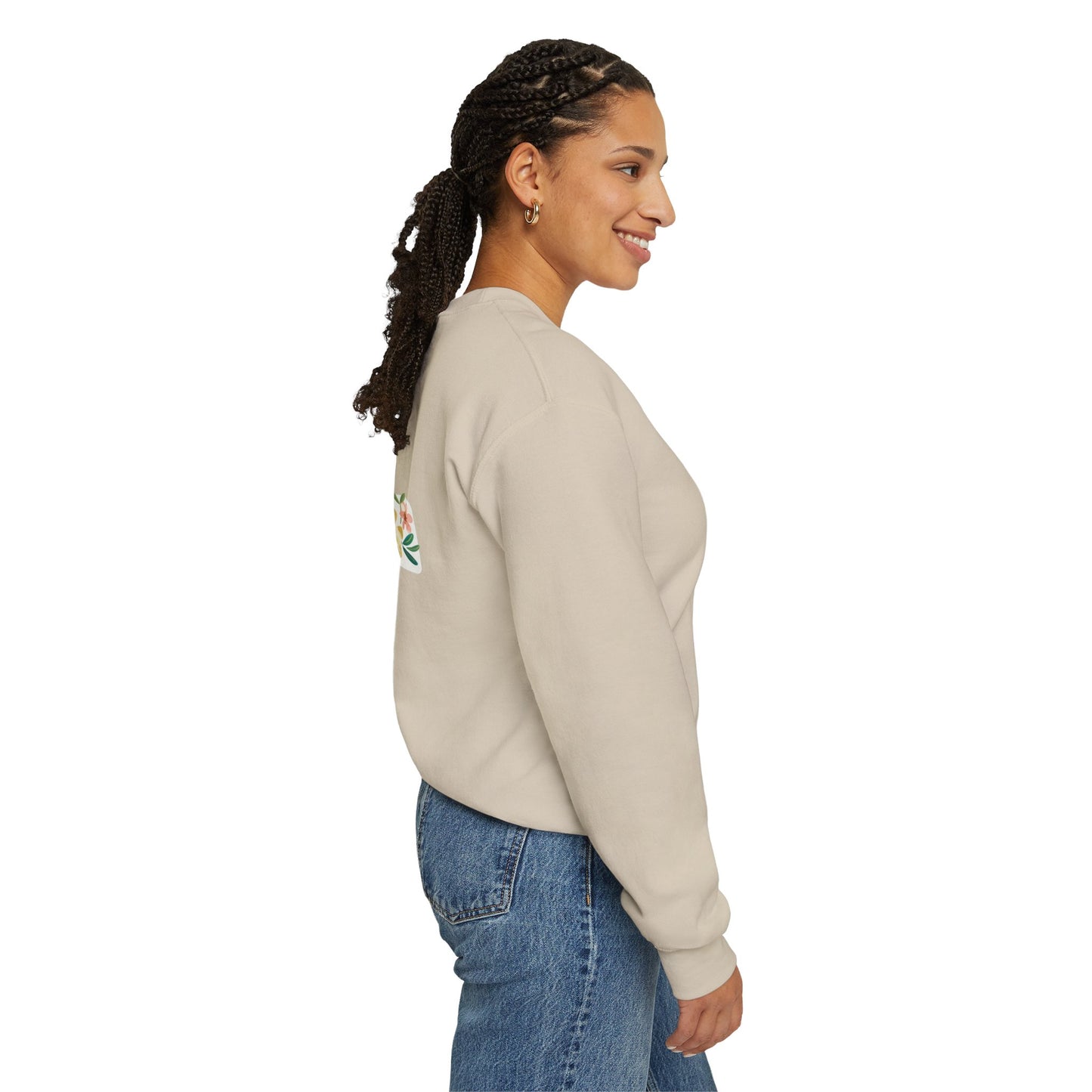 Jesus Is The Light Women's Heavy Blend™ Crewneck Christian Sweatshirt