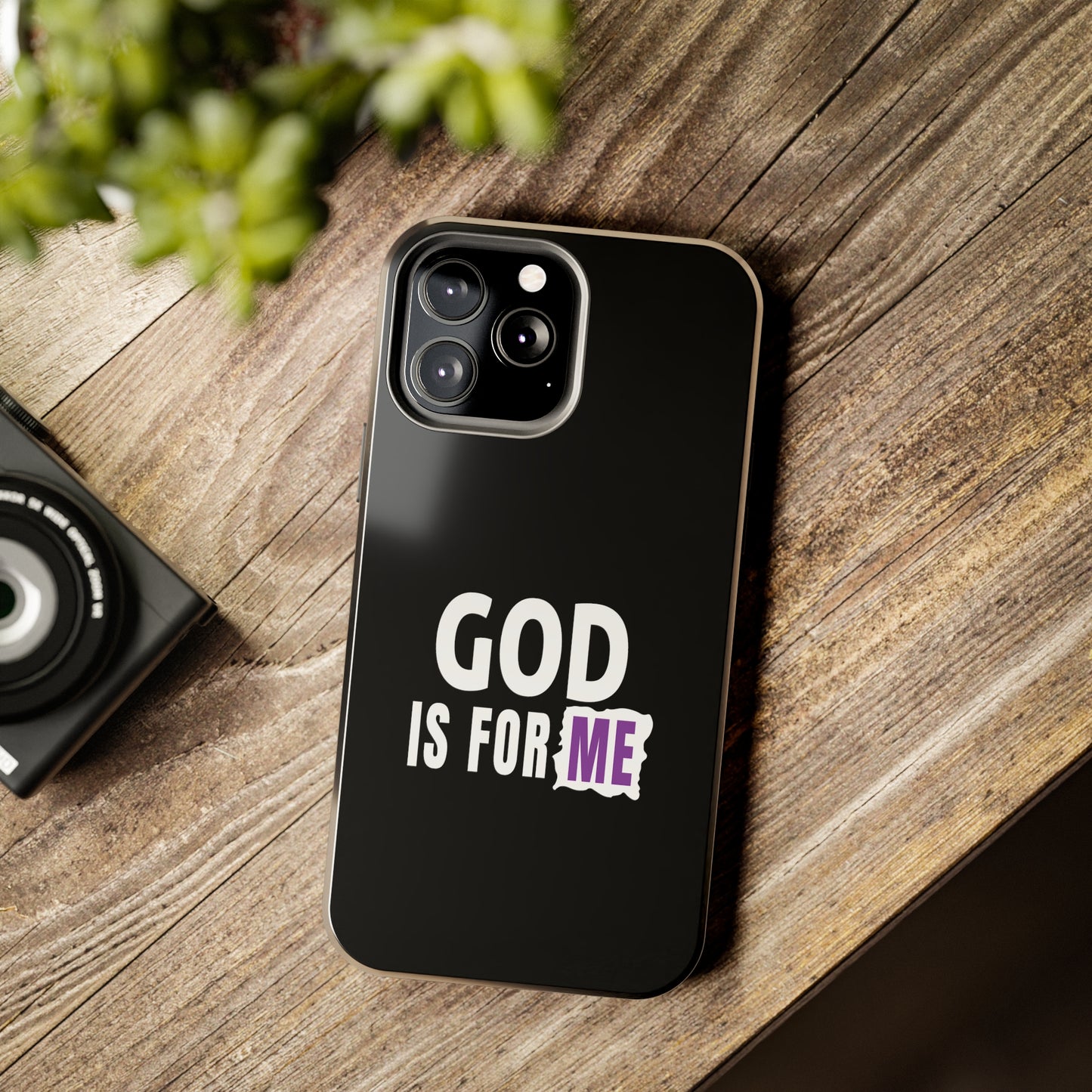 God Is For Me Christian Phone Tough Phone Cases, Case-Mate Printify