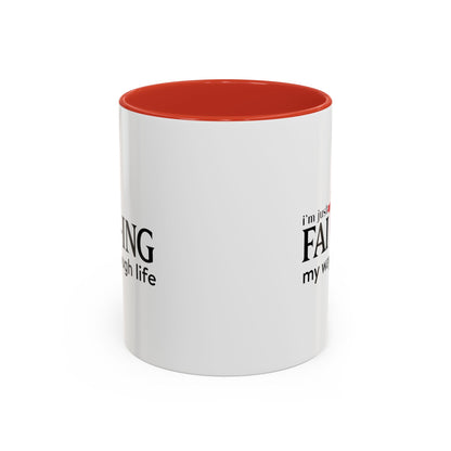 Faith-Inspired Coffee Accent Mug - Motivational Drinkware for Daily Inspiration