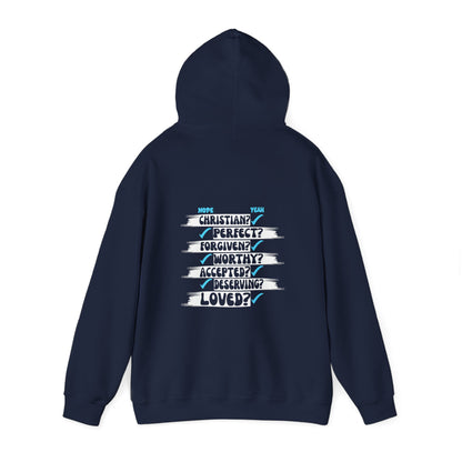 His Child Checklist Unisex Christian Hooded Pullover Sweatshirt