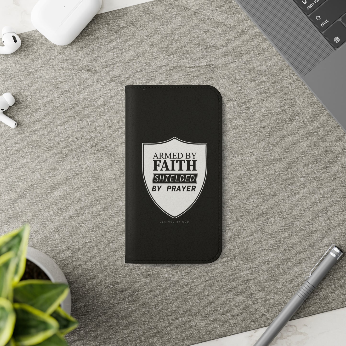 Armed By Faith Shielded By Prayer Phone Flip Cases