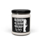 Inspirational Scented Soy  Christian Candle - 'Blessed is She' - Perfect Gift for Faith and Encouragement