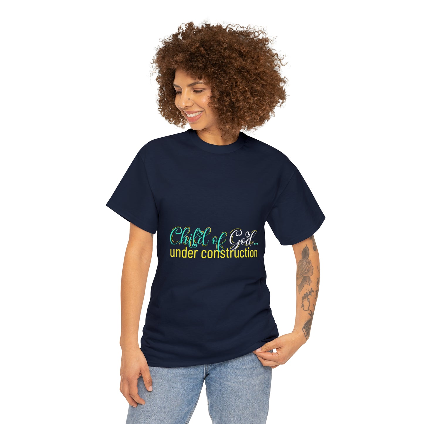 Child Of God Under Control Unisex Heavy Cotton Tee