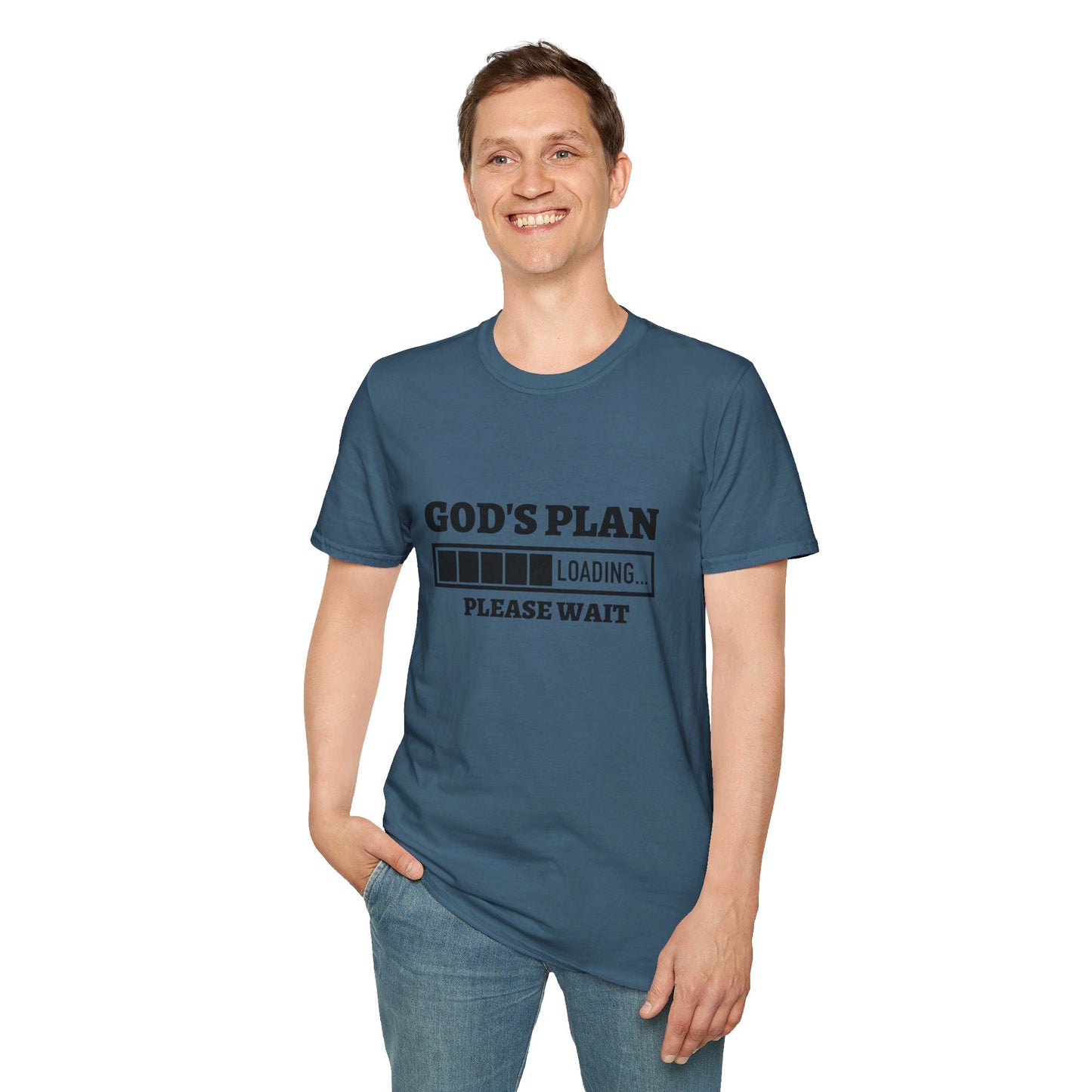 God's Plan Loading Unisex Christian T-shirt