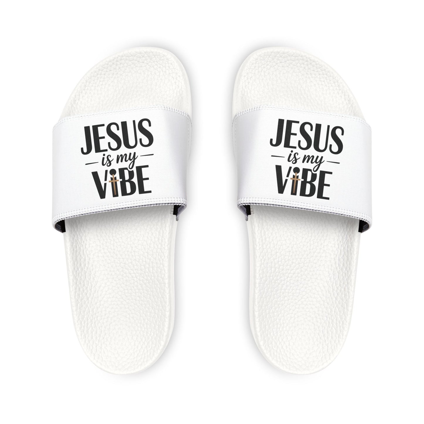 Youth Sandals with Inspirational Slogan - Perfect for Summer, Beach Days, Family Outings, or Casual Wear, Great Gift Idea for Kids