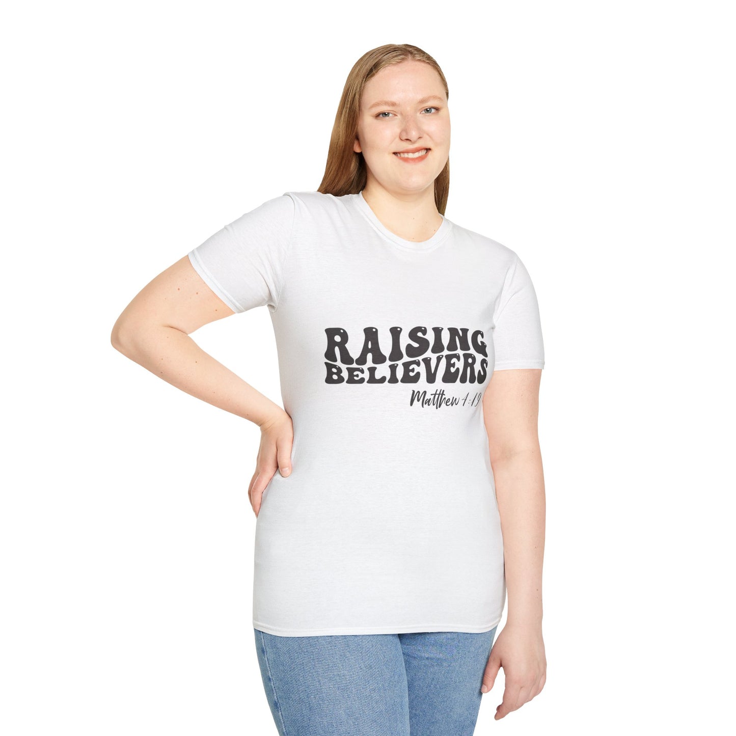 Raising Believers Christian Unisex T-shirt