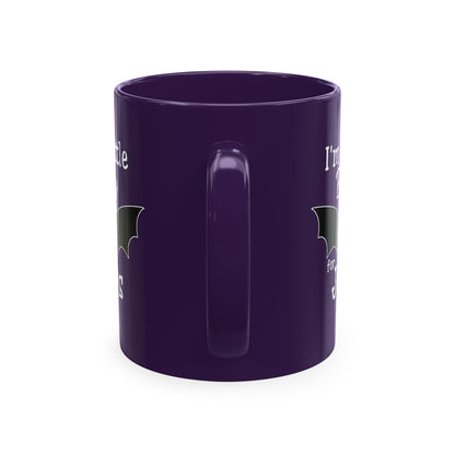 I'm a Little Batty for Jesus Mug – Christian Halloween Ceramic Coffee Cup