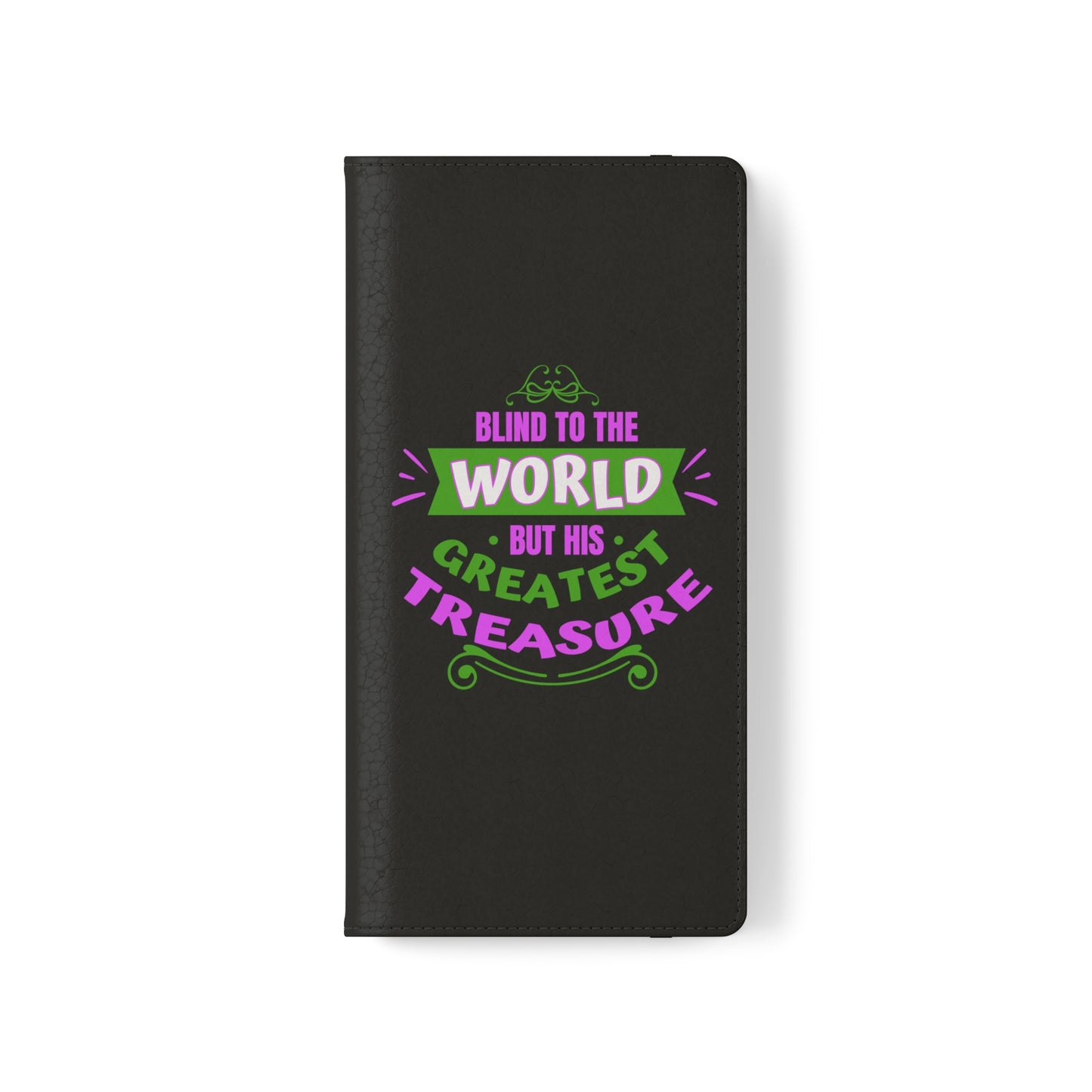 Blind To The World But His Greatest Treasure Phone Flip Cases