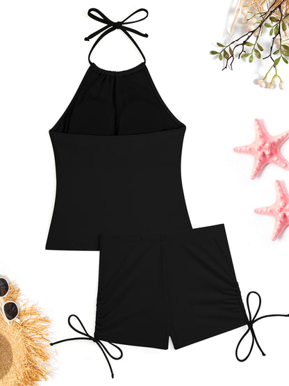 Do It For Him Christian Women's Tankini Swimsuits with Shorts - ClaimedbyGodDesigns