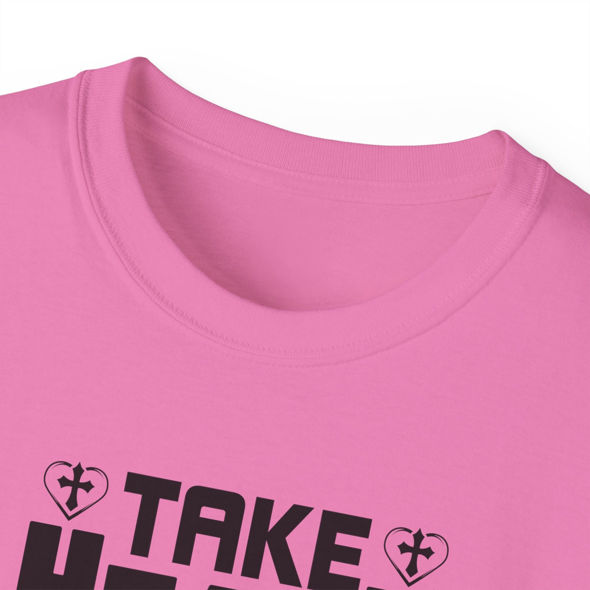 Take Heart For I Have Overcome The World Unisex Christian Ultra Cotton Tee Printify