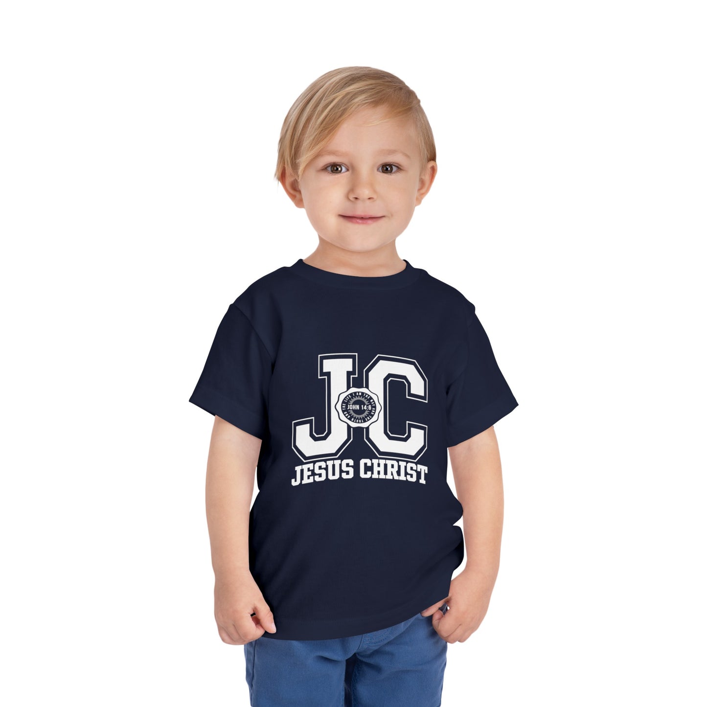 JC Jesus Christ Christian Toddler T-Shirt