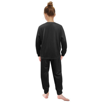 She's Got That Jesus Glow Little Girls' Crew Neck Long Pajama Set