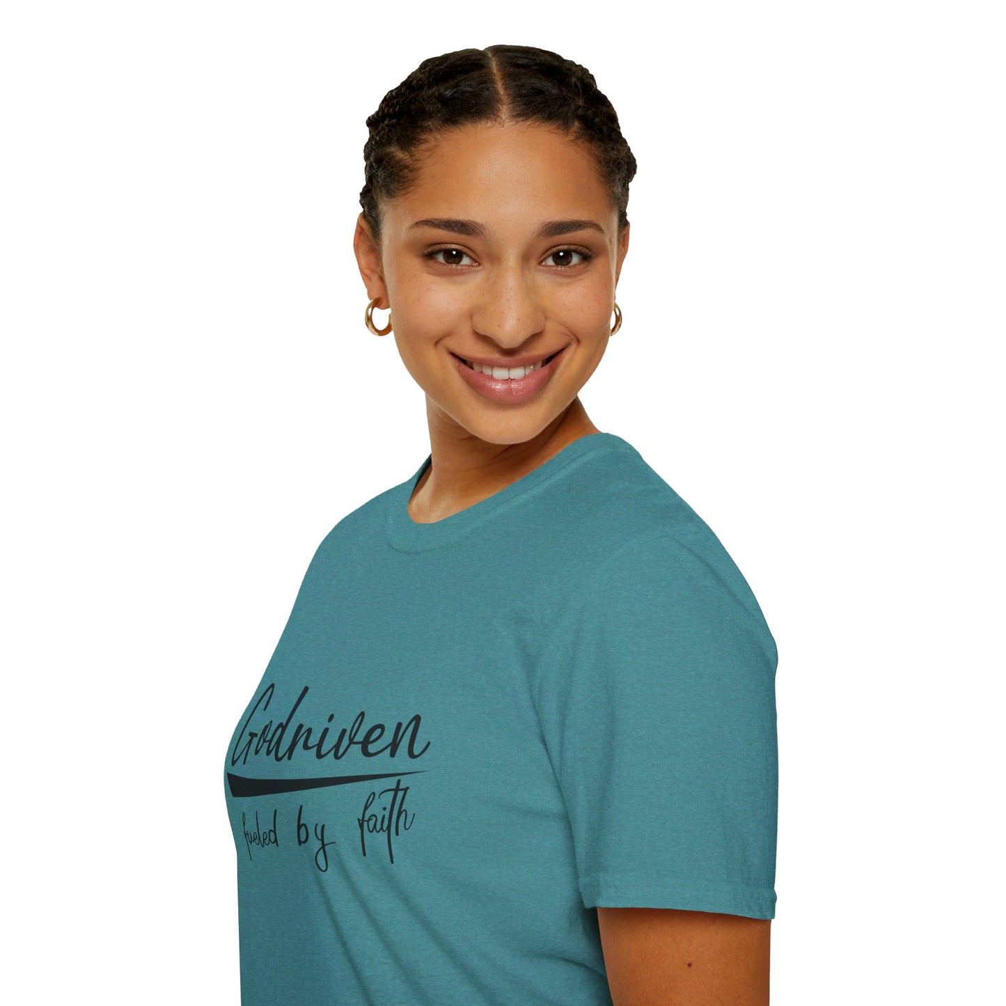 Godriven Fueled By Faith Unisex Christian T-shirt