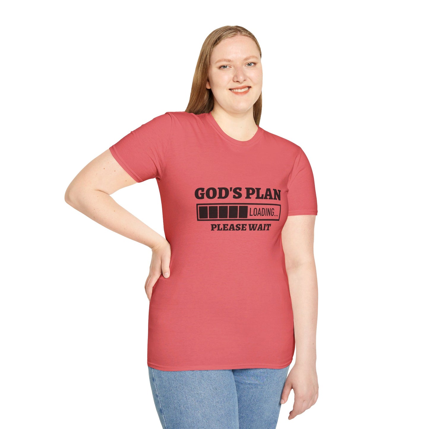 God's Plan Loading Unisex Christian T-shirt