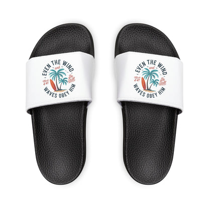 Stylish Women's Removable - Strap Sandals, Summer Footwear, Beach Sandals, Casual Slide Slippers, Travel Slides, Comfortable Footwear - ClaimedbyGodDesigns