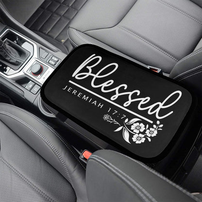 Blessed Car Armrest Cover - ClaimedbyGodDesigns