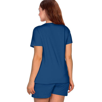 Peace Be Still Christian Maternity Short Sleeve Pajama Set - ClaimedbyGodDesigns