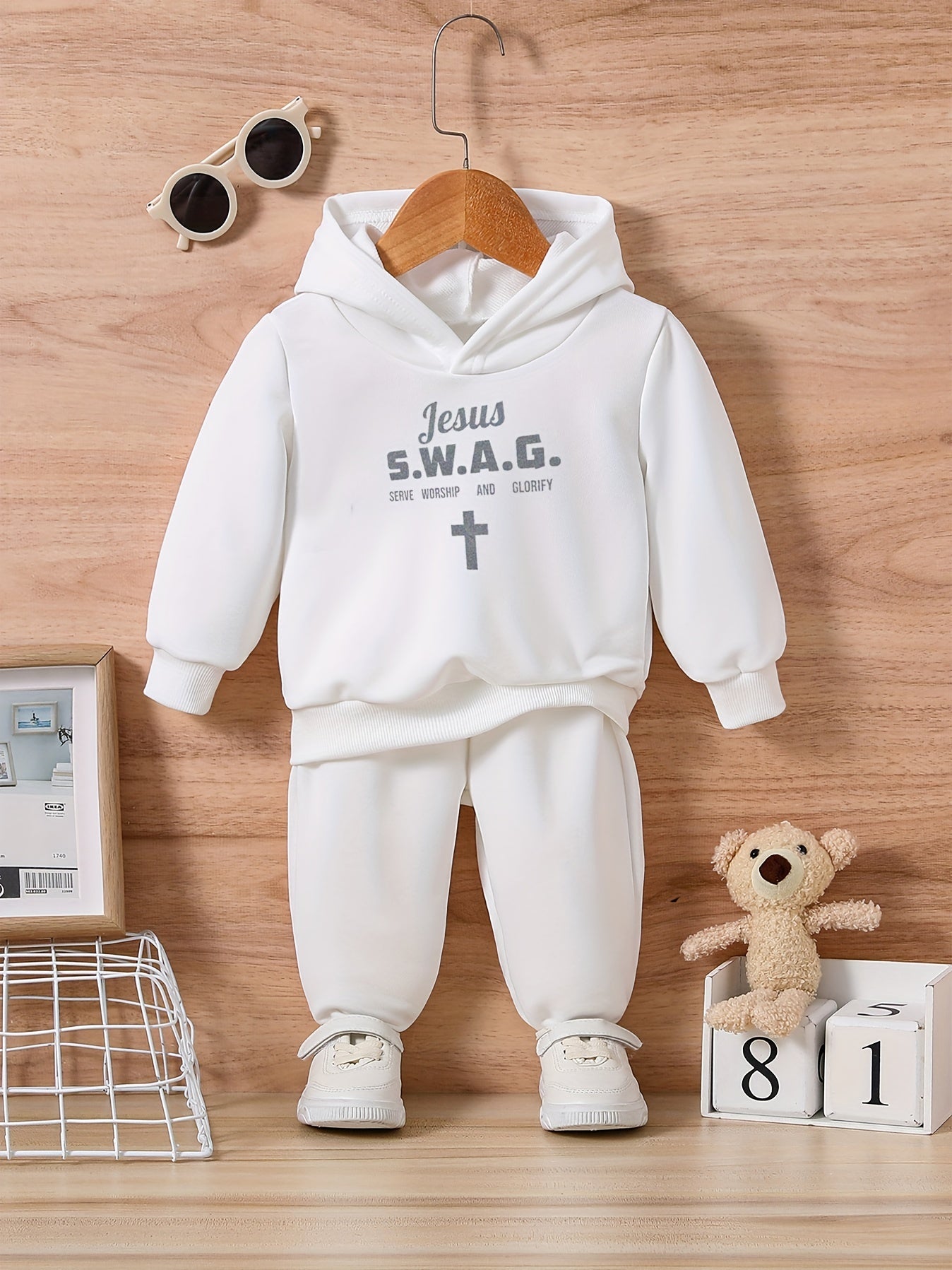 JESUS S.W.A.G Toddler Christian Casual Outfit claimedbygoddesigns