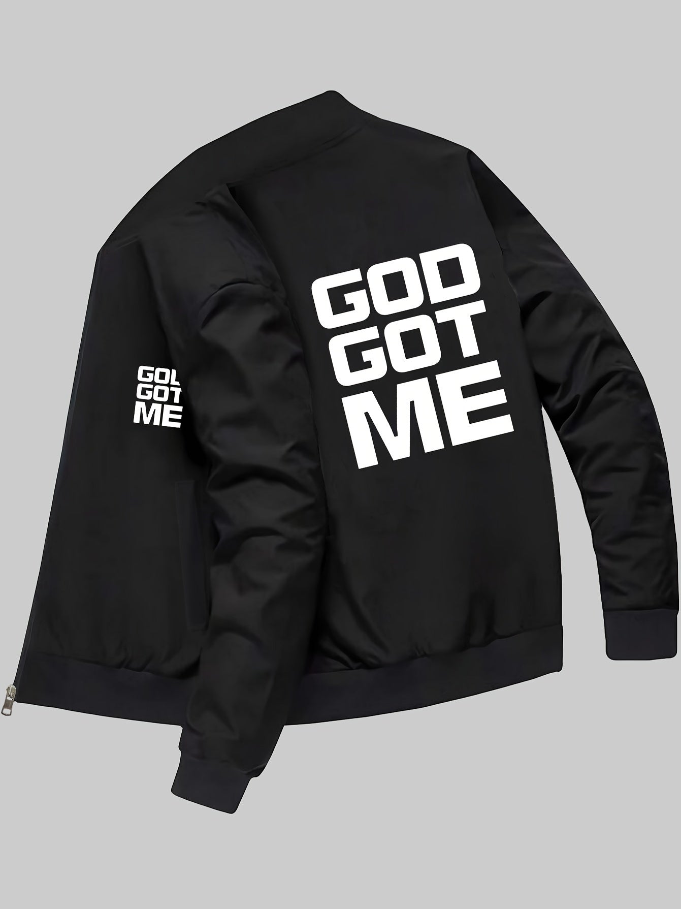 God Got Me Men's Christian Jacket claimedbygoddesigns