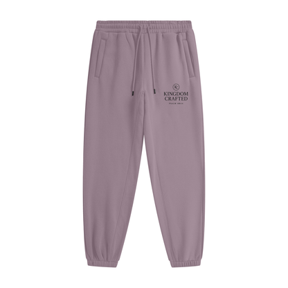 Kingdom Crafted Unisex Christian Heavyweight Fleece Joggers (sweatpants)