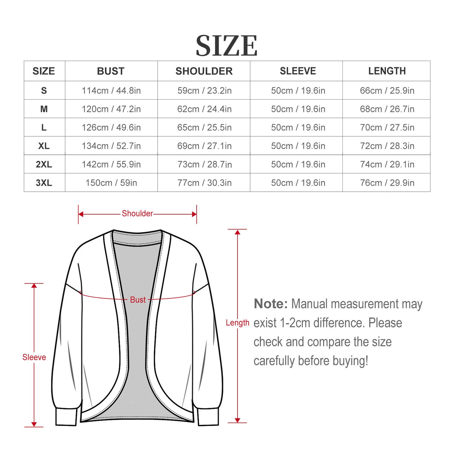 Be The Light Women's Drop Shoulder Cardigan - ClaimedbyGodDesigns