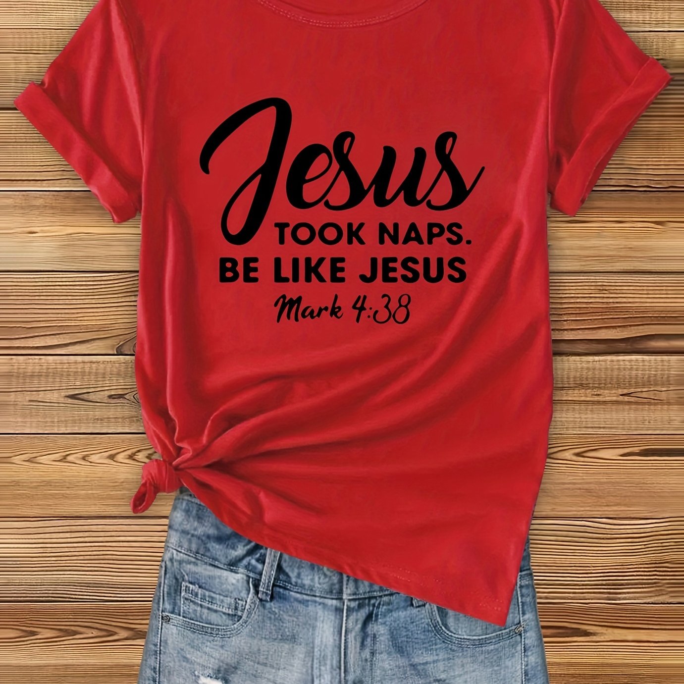 Jesus Took Naps Be Like Jesus Women's Christian T-shirt claimedbygoddesigns