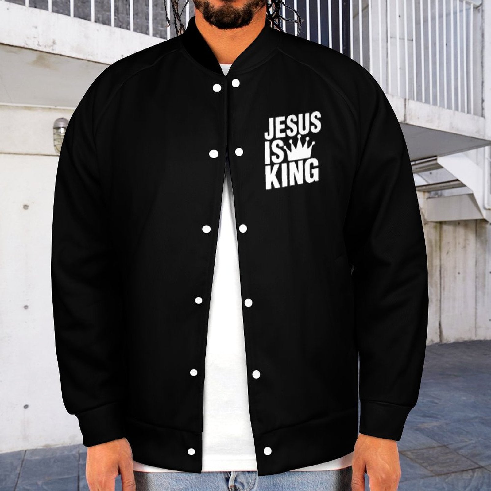 Jesus Is King Men's Christian Jacket SALE-Personal Design