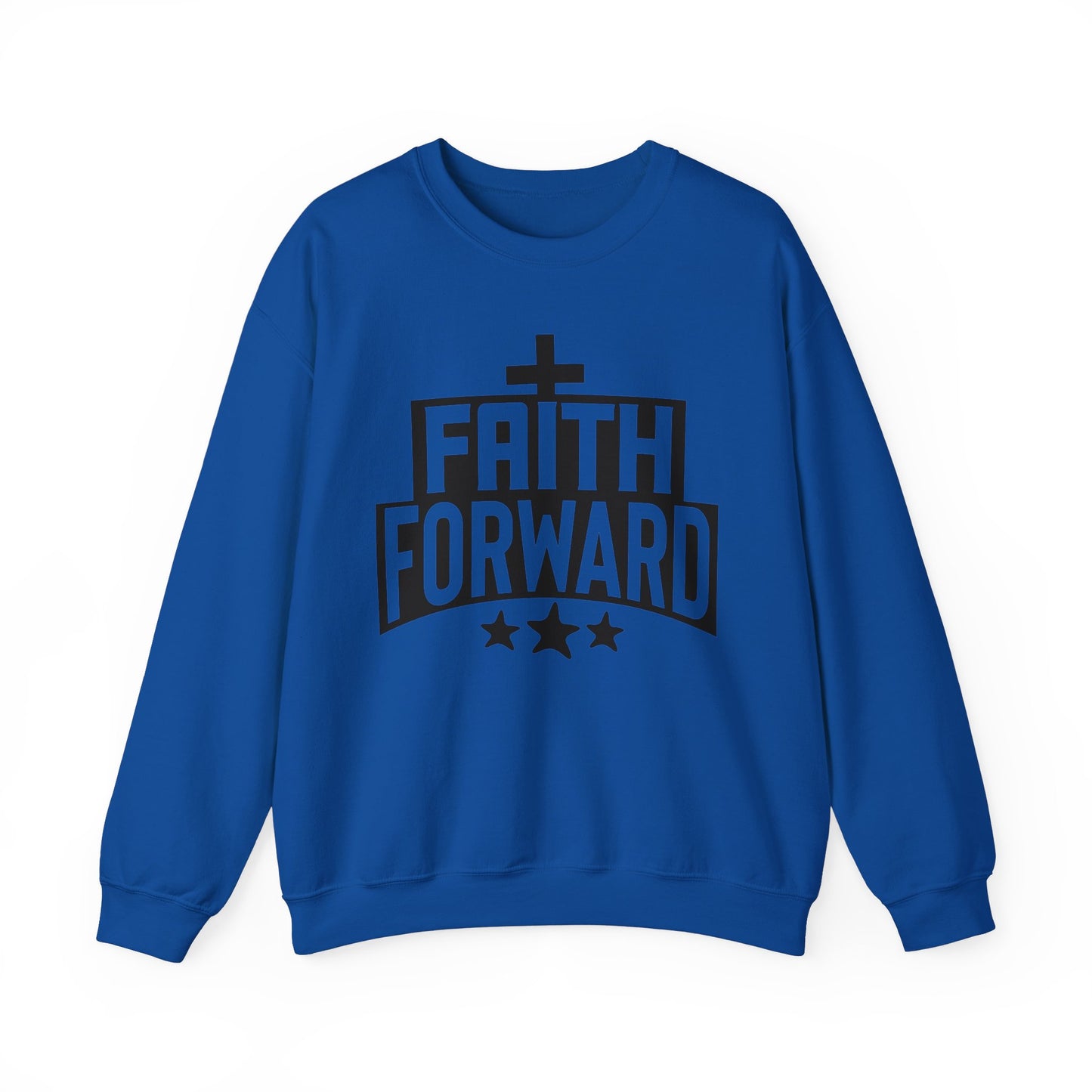 Faith Forward  Unisex Heavy Blend™ Crewneck Christian Sweatshirt