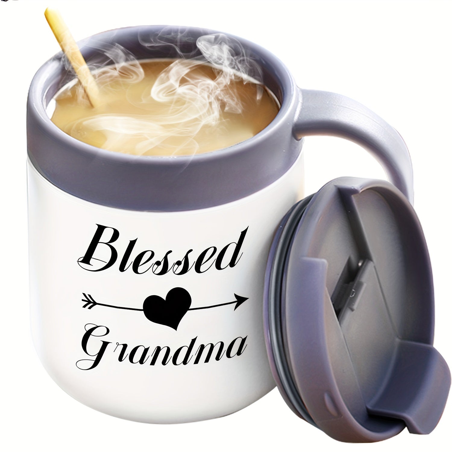 Blessed Grandma Christian Insulated Travel Mug 12 or 17 oz claimedbygoddesigns