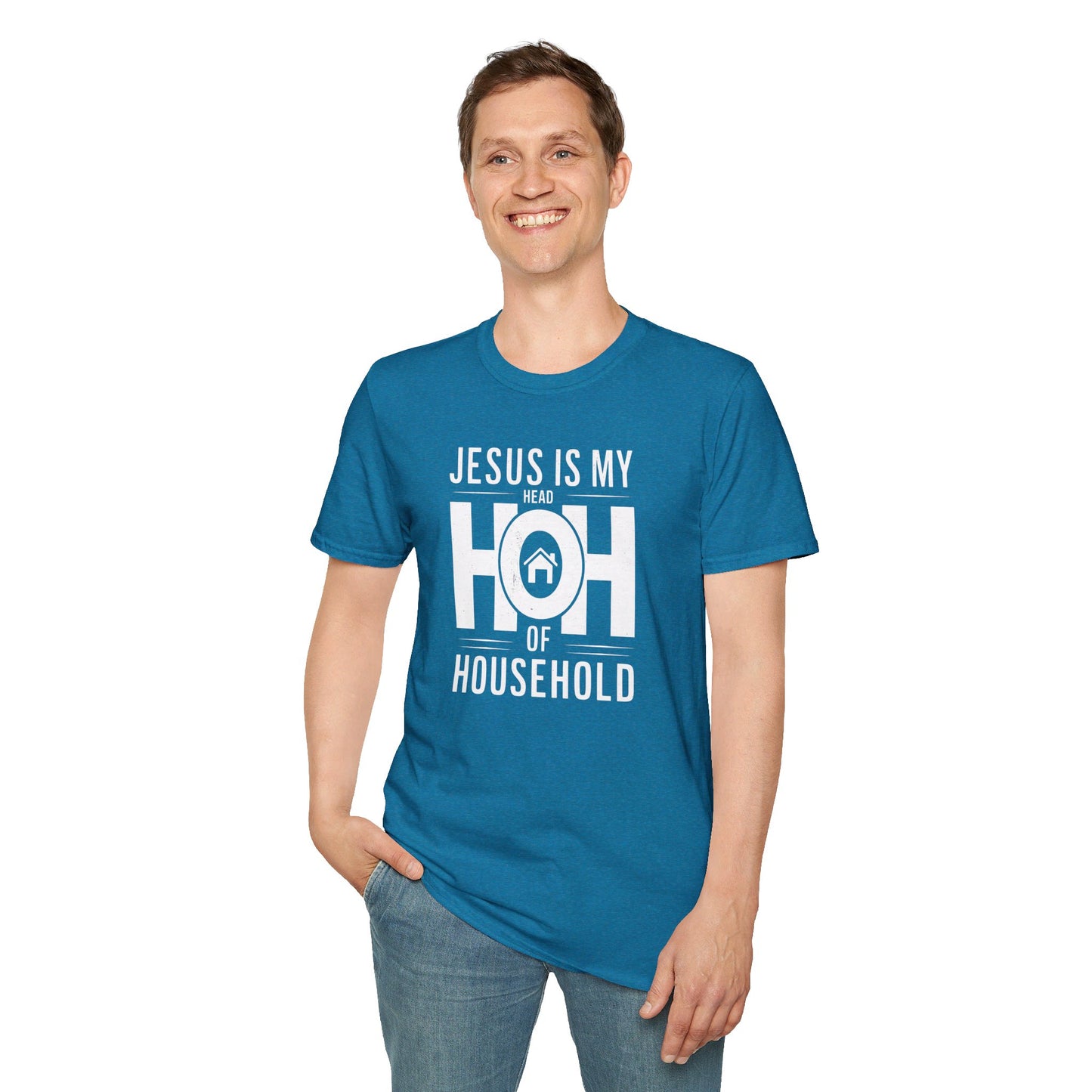 Jesus Is My Head Of Household HOH Christian Unisex T-shirt