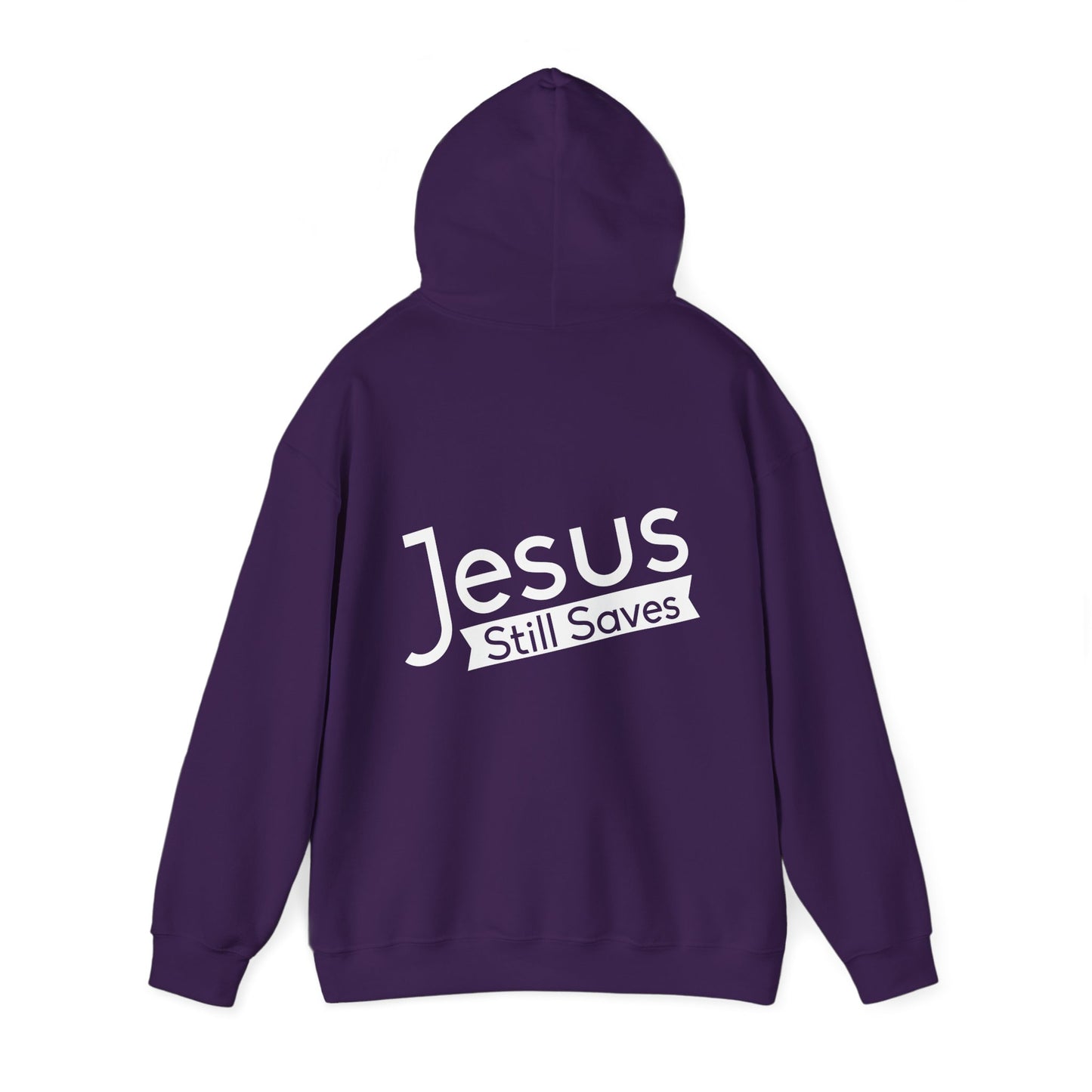 Jesus Still Saves Unisex Christian Hooded Pullover Sweatshirt