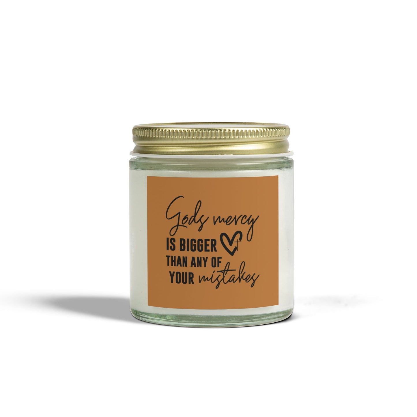 God's Mercy Is Bigger Than Any Of Your Mistakes Christian Scented Candle (4oz, 9oz)