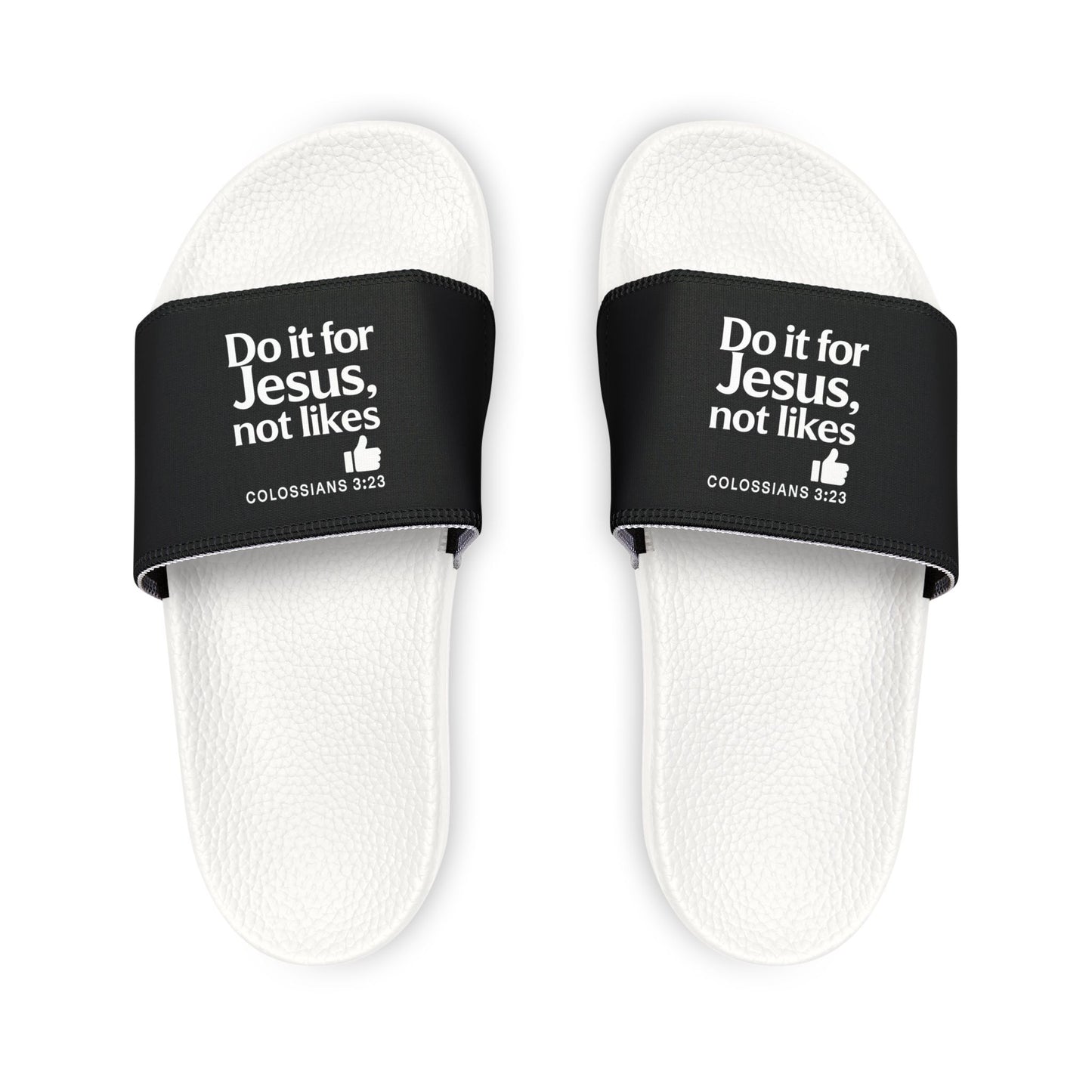 Stylish Women's Sandals with Motivational Message, Comfortable Summer Footwear, Casual Outfits, Gift for Her, Beach Essentials - ClaimedbyGodDesigns