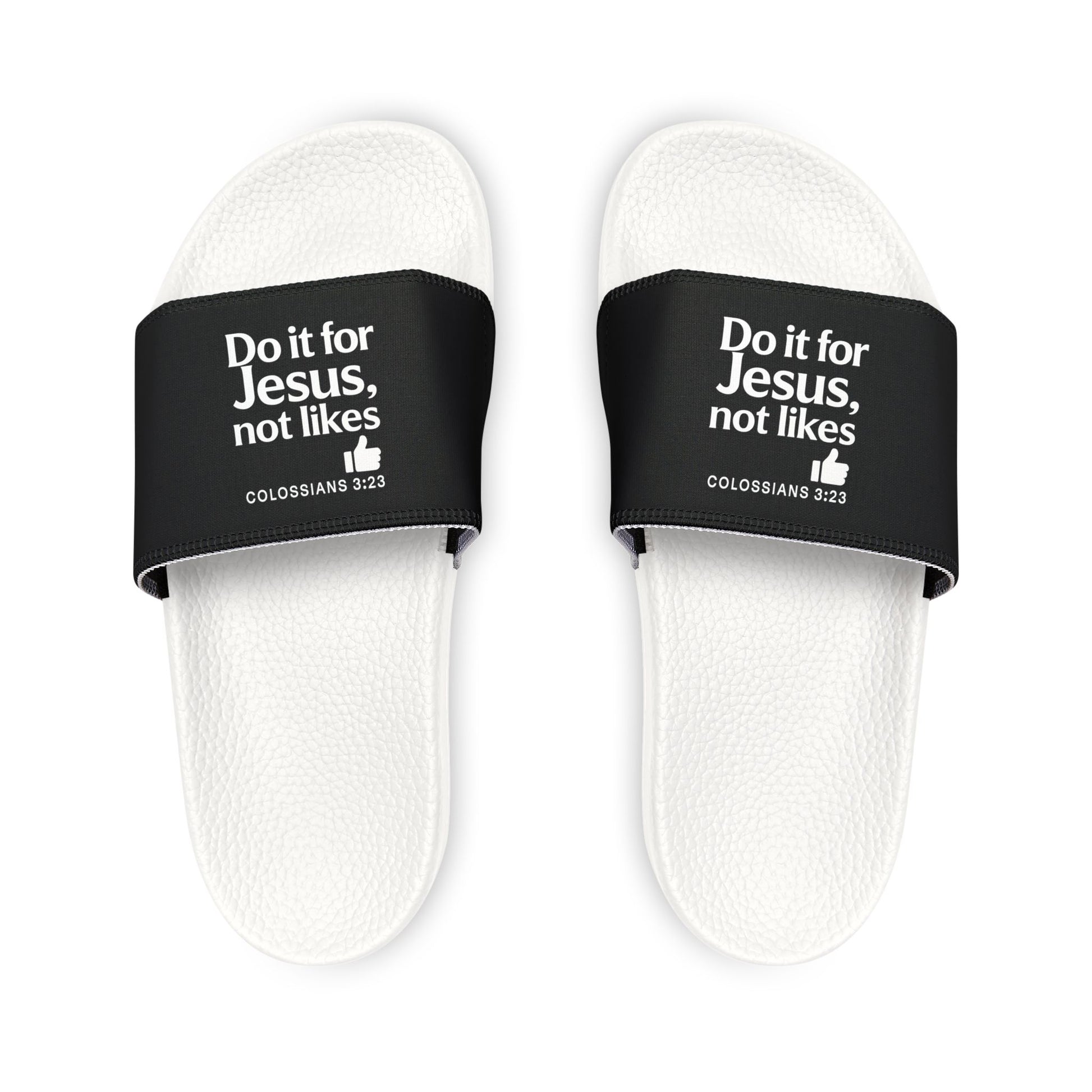 Stylish Women's Sandals with Motivational Message, Comfortable Summer Footwear, Casual Outfits, Gift for Her, Beach Essentials - ClaimedbyGodDesigns