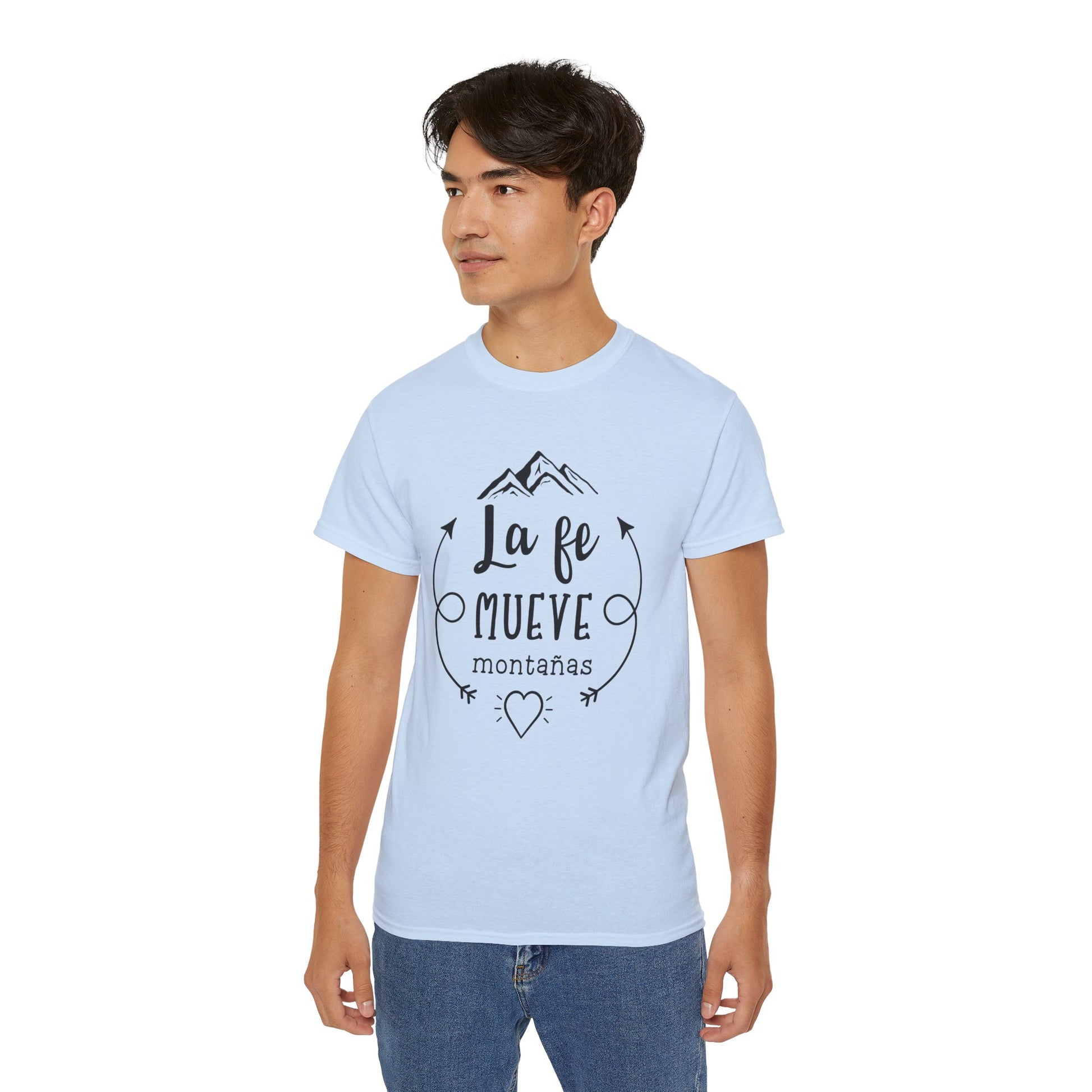 LA FE MUEVA MONTANAS Christian Spanish Unisex T-shirt Printify