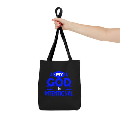 He Is Intentional Tote Bag