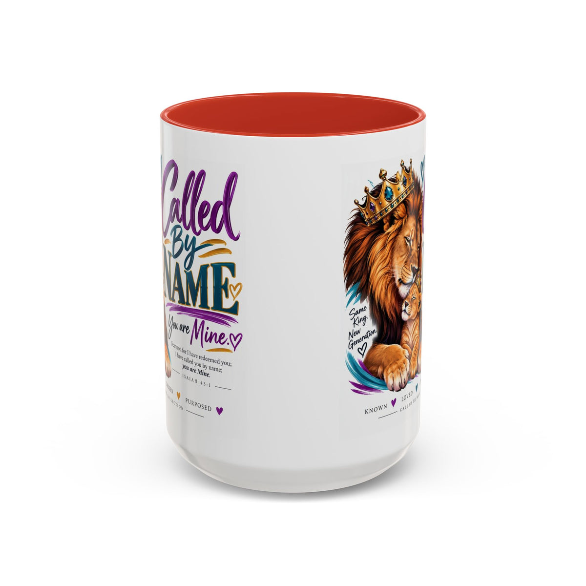 Called by Name Lion Christian Coffee Mug