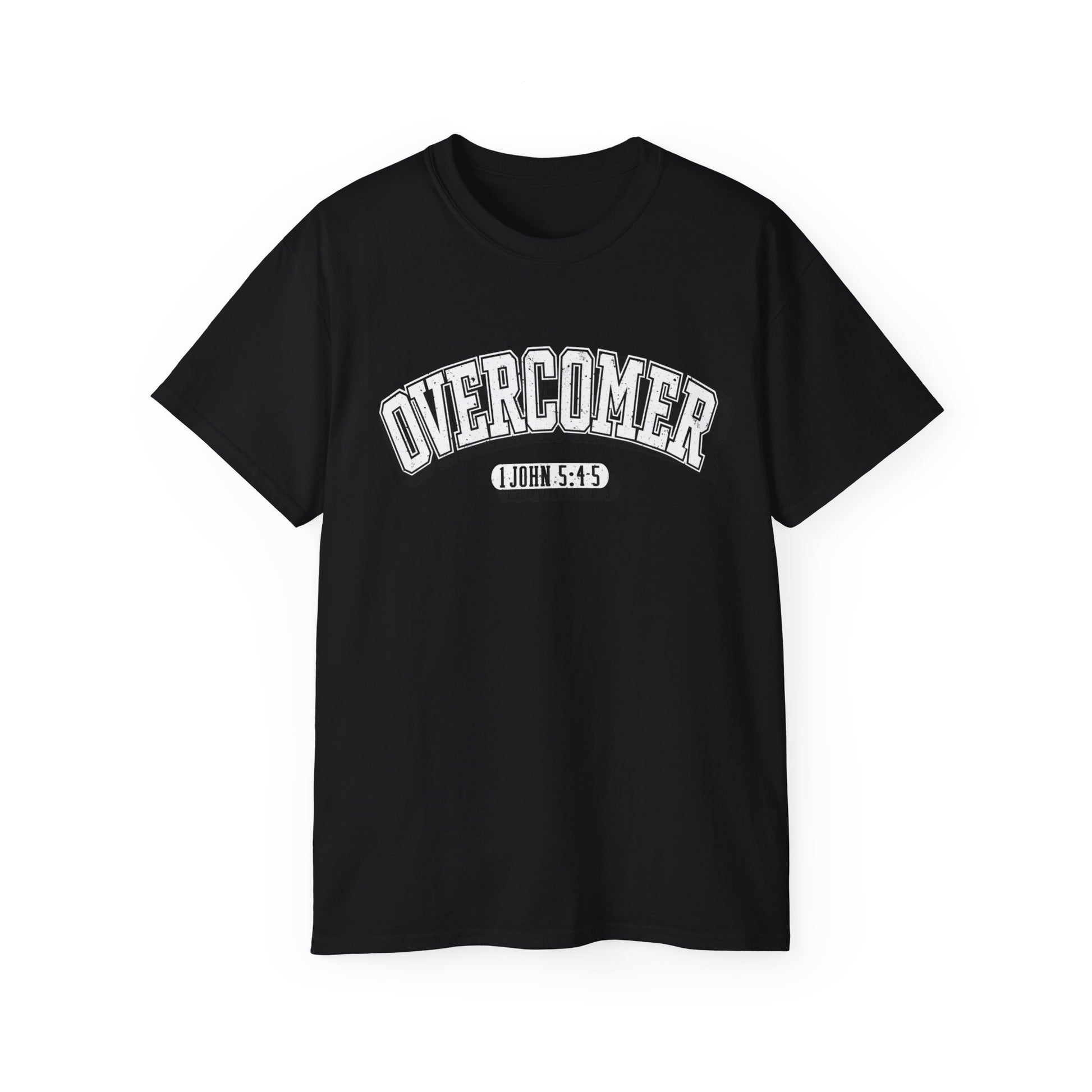 Overcomer Unisex Christian Ultra Cotton Tee Printify