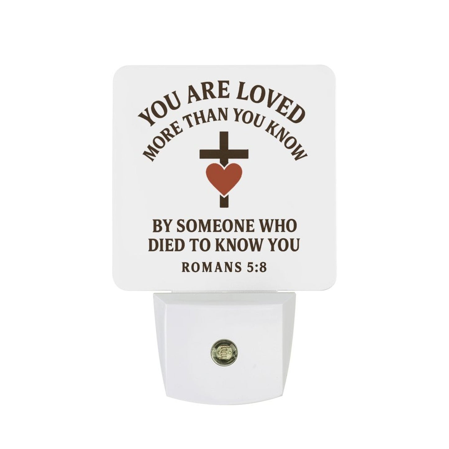 You Are Loved More Than You Know Christian Night Light For Kids - ClaimedbyGodDesigns