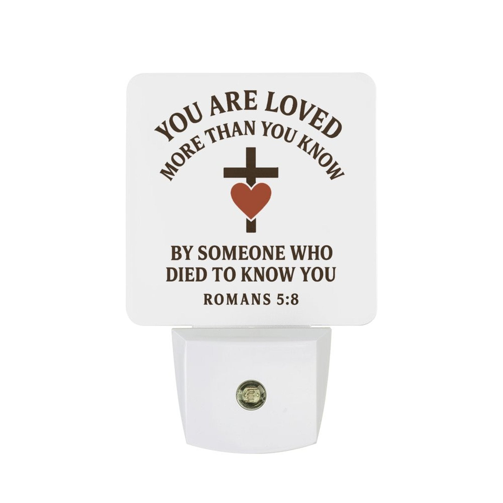 You Are Loved More Than You Know Christian Night Light For Kids - ClaimedbyGodDesigns
