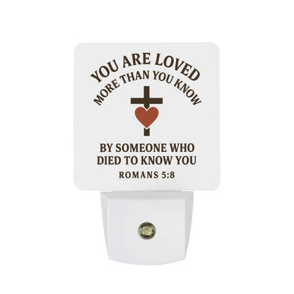 You Are Loved More Than You Know Christian Night Light For Kids - ClaimedbyGodDesigns